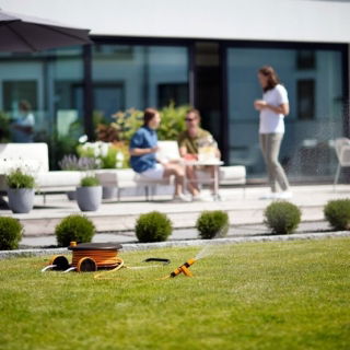 Carrello avvolgitubo carrellato con 20 metri di tubo da 1/2&quot; - Waterwheel M - FISKARS - 