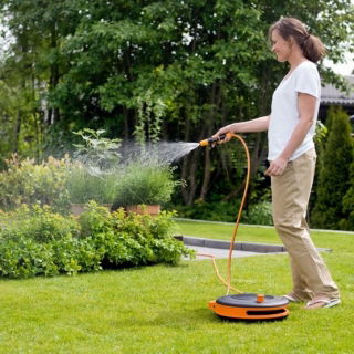 Waterwheel S - Carrello avvolgitubo carrellato con 15 metri di tubo da 1/2&quot; - FISKARS - 