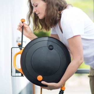 Waterwheel S - Carrello avvolgitubo carrellato con 15 metri di tubo da 1/2&quot; - FISKARS - 