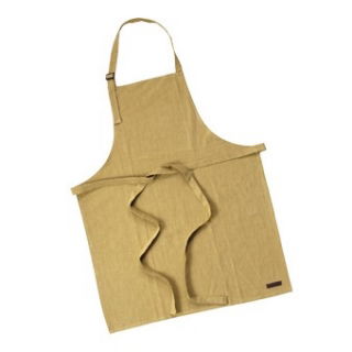 Olive green kitchen apron - FANCY HOME
