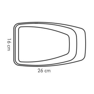 Tabla de cortar / pala - PRESTO - 26 x 16 cm - 