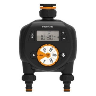 Electronic double irrigation controller, faucet timer - FISKARS