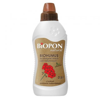 Вермикомпост за здравец и други балконски растения - BIOPON - 1 литър - 