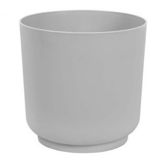 Kulatý obal hrnce „Satina“ - 25 cm - platina - 