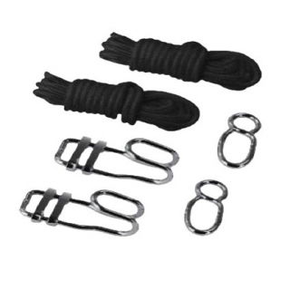 Hängmatta hängande kit - krokar och linjer - max. belastning 200 kg - 