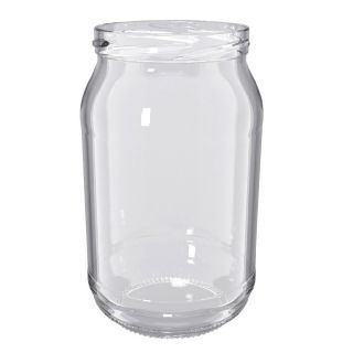 Glazen twist-off potten, type oa 82 - 900 ml - 160 st - 