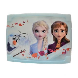 Kotak penyimpanan transparan biru 10 liter Filip "Frozen" - 