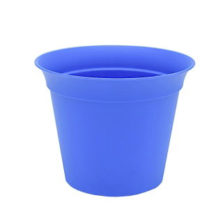 "Romantisk" blomkruka ø 14,5 cm - blå - 