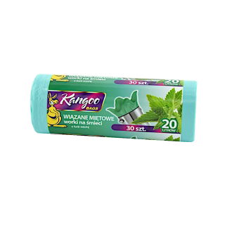 Sacchetti profumati per pattumiera verde salice - 20 litri - 30 pz - 