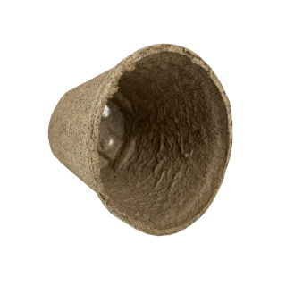 Pyöreä turveruukku ø10 x 9 cm - 1 kpl - 
