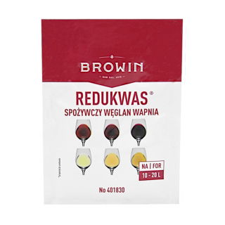 Redukwas - їстівний карбонат кальцію - знижує кислотність сусла (вина) - 15 г - 