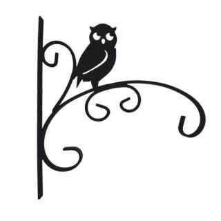 Suspension hibou pour pots et paniers suspendus - 30 cm - 