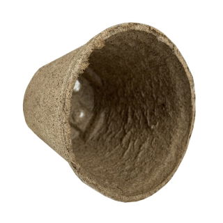 Pote de turfa redondo H: 10 cm / Ø 8 cm - 1 pc - 
