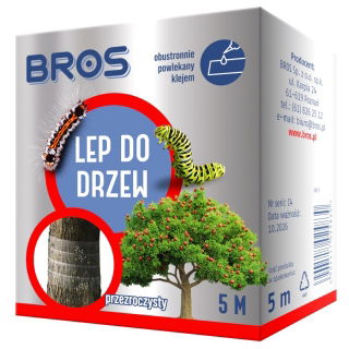 Lepící lapací páska na stromový hmyz - zabraňuje škůdcům dostat se do korun stromů - Bros - 5 metrů - 