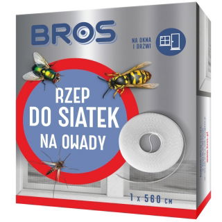 Samolepiaca páska na suchý zips na sieťky proti hmyzu a muchám - 5,6 m - 