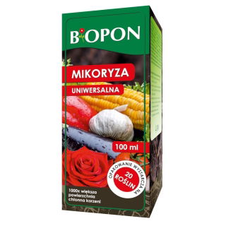Micorriza multiuso - superfície de absorção 1000x maior das raízes - BIOPON® - 100 ml - 