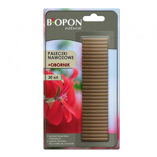 Торове пръчици с тор - естествени, без мирис - BIOPON® - 30 бр - 