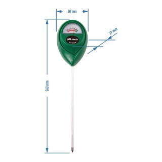 pH-meter - an easy tool for measuring pH-value of soil
