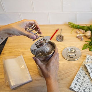 Plastkogeposer til den lille trykskinkekoger (1,5 kg kapacitet) - 20 stk - 
