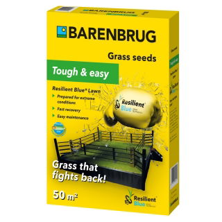 Tough & Easy Resilient Blue - Græsfrø til tørre og ekstreme forhold, belagt - 1 kg pakke