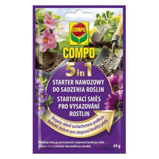 STARTER - Indító műtrágya ültetése - 5 az 1-ben - Compo® - 40 g - 