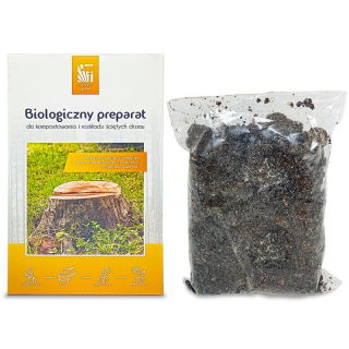 Mycélium pre efektívne odstránenie pňov a kompostovania - 