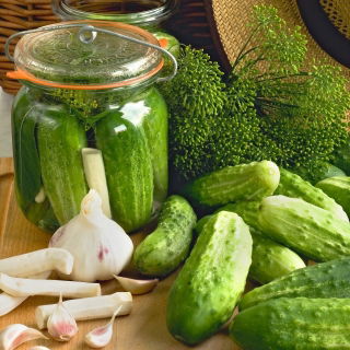 Cucumber and dill seeds - selection of 4 varieties