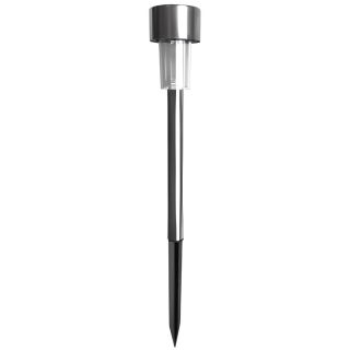 RVS lamp op zonne-energie - 4,5 x 33,5 cm - 