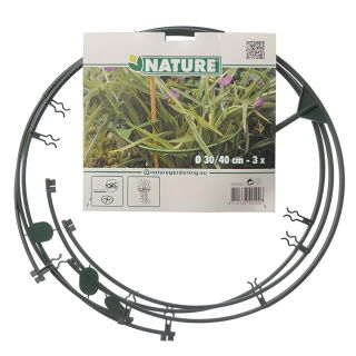 Plant support rings - ø30 - 40 cm - 3 pieces