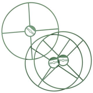 Anillos de soporte para plantas - ø30 cm - 3 piezas - 