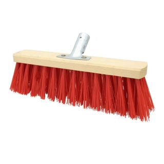 Vassoura de calçada - para limpeza de calçadas e calçadas - 30 cm - 
