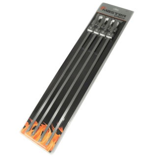 Rozsdamentes acél nyárs - 43 cm - 4 db - 