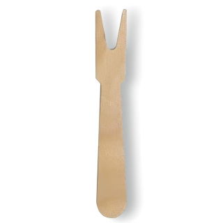 Koka salāti, kūku dakša EKO - 7,3 cm - 100 gab - 