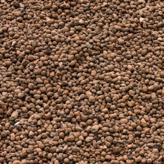 Expanded clay aggregate - drainage layer for pots - 1 litre