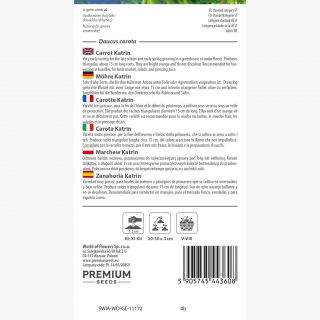 Semillas De Zanahoria Púrpura Dragón (Daucus Carota Subsp. Sativus), Paquete De 400, Semillas