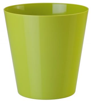 Cassa rotonda "Vulcano" - 19 cm - verde pistacchio - 