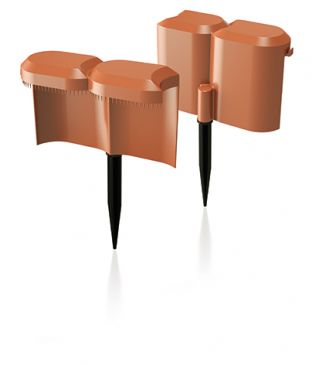 Ốc sên chống ốc sên Palisada Ốc sên - 1,9 m - đất nung - 