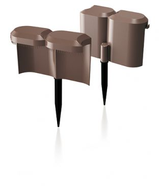Csigaellenes tüskés palisade Palisada csiga - 1,9 m - barna - 