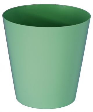 Cassa rotonda "Vulcano" - 25 cm - verde menta - 
