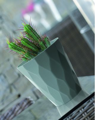 Modular flower pot - Rocka - 12,5 cm - Graphite