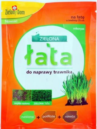 Green Patch Lawn Repair Kit - frø + gødning + substrat + mycorrhiza - 