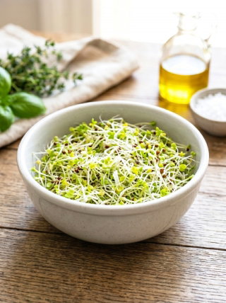 Fehér mustármag csíráztatásra - Friss aroma, élénkítő zamat - Friss vetőmagok