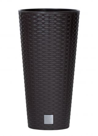 Kulatý květinový hrnec s vložkou - Rato tubus - 20 cm - Umbra - 