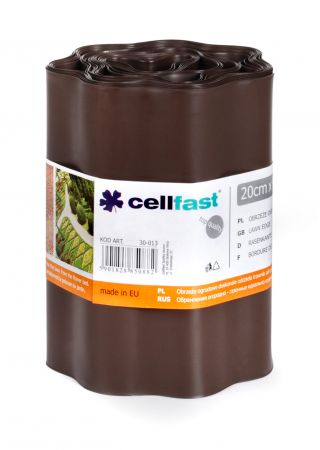 Borde de césped marrón - 20 cm x 9 m - CELLFAST - 