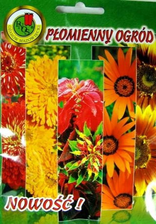 Mistura de jardim em chamas -  - sementes