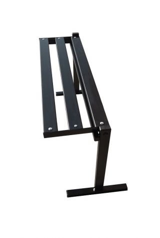 Cimitero, panchina del cimitero - autonomo, con binari dritti - Larghezza: 82 cm - 