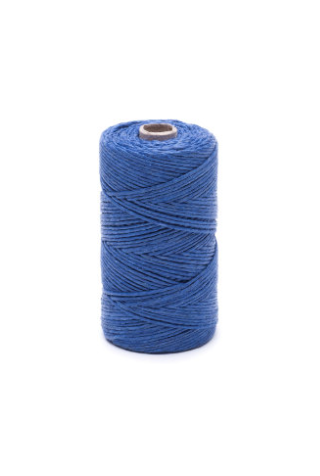 Mavi keten mumlu iplik - 50 g / 60 m - 