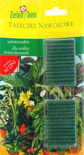 Univerzális műtrágya botcserepekhez - Zielony Dom® - 30 db - 