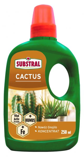 Fertilizante concentrado para cactus con humus - Substral® - 250 ml - 
