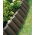 Garden palisade, high - 2,1 m - Brown